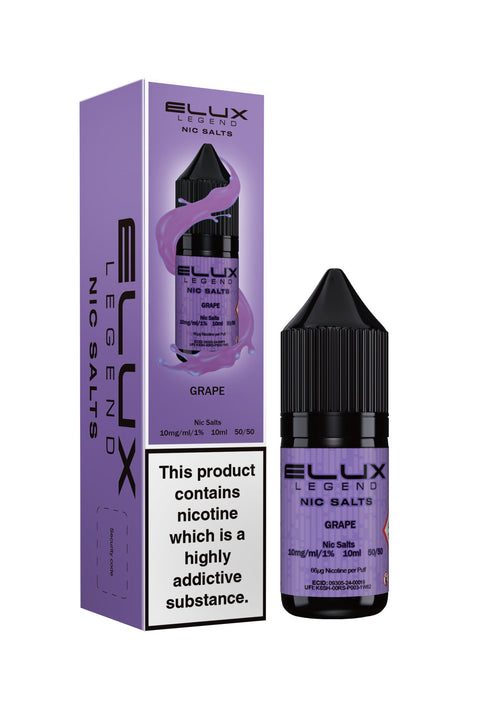 Elux Legend Nic Salts -(Box of 10) - Washington Vapes Wholesale
