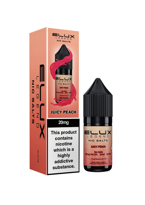 Elux Legend Nic Salts - (Box of 10) - Washington Vapes Wholesale