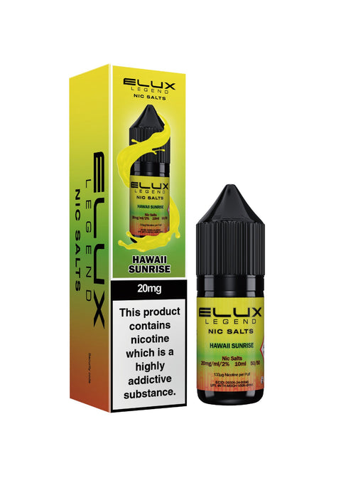 Elux Legend Nic Salts - (Box of 10) - Washington Vapes Wholesale