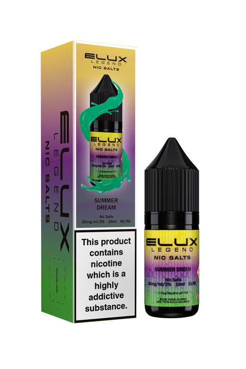 Elux Legend Nic Salts -(Box of 10) - Washington Vapes Wholesale