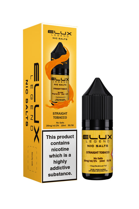 Elux Legend Nic Salts -(Box of 10) - Washington Vapes Wholesale
