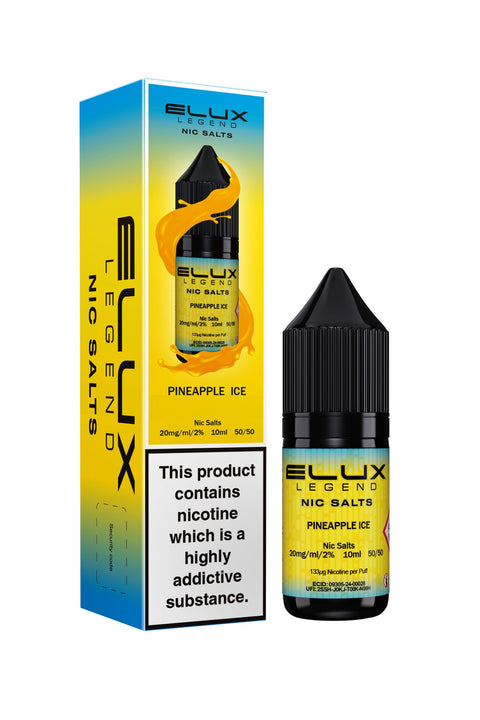 Elux Legend Nic Salts -(Box of 10) - Washington Vapes Wholesale