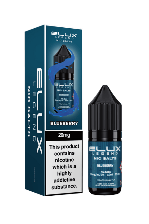 Elux Legend Nic Salts - (Box of 10) - Washington Vapes Wholesale