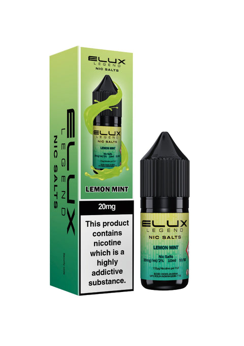 Elux Legend Nic Salts - (Box of 10) - Washington Vapes Wholesale