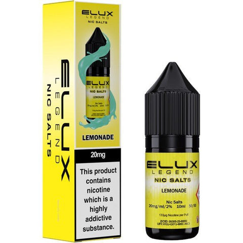Elux Legend Nic Salts - (Box of 10) - Washington Vapes Wholesale