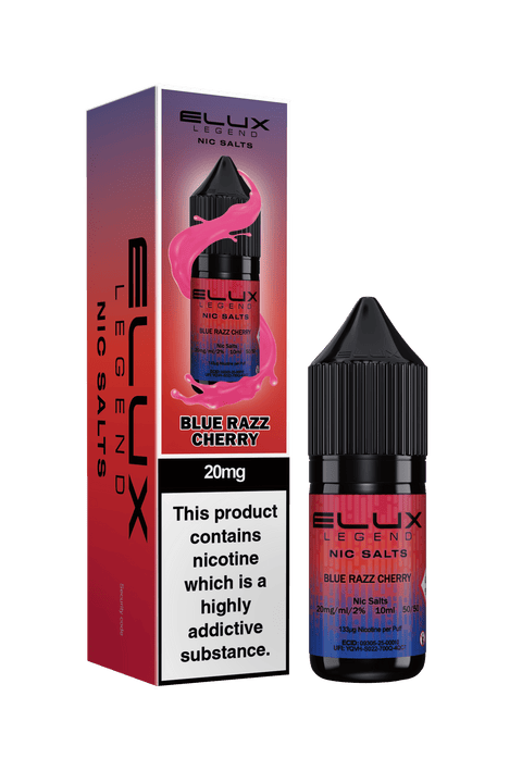 Elux Legend Nic Salts - (Box of 10) - Washington Vapes Wholesale