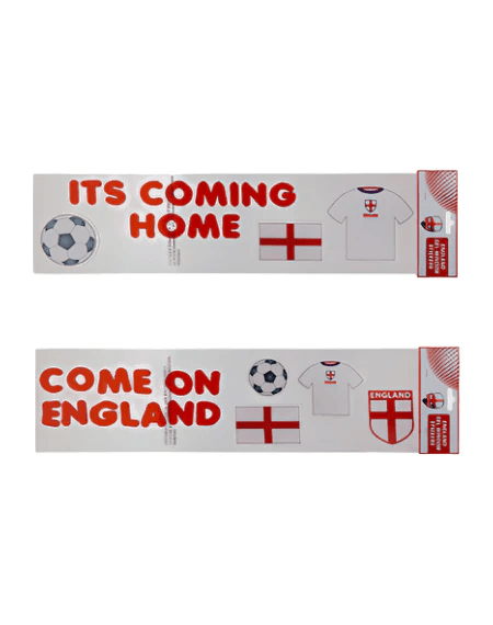 England Gel Window Stickers - 1 Pcs - Washington Vapes Wholesale