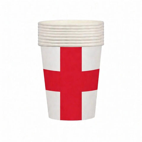 England Paper Cups - (Pack of 8) - Washington Vapes Wholesale