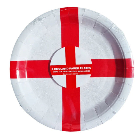 England Paper Plates - (Pack of 6) - Washington Vapes Wholesale