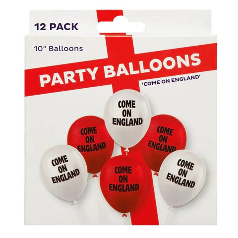 England Party Balloons - (Pack of 10) - Washington Vapes Wholesale