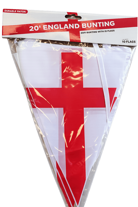 England Triangular 20's Bunting - 1 Pcs - Washington Vapes Wholesale