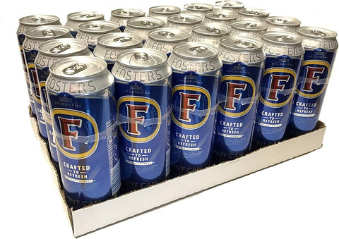 Fosters 440ml Cans - (Pack of 24) - Washington Vapes Wholesale