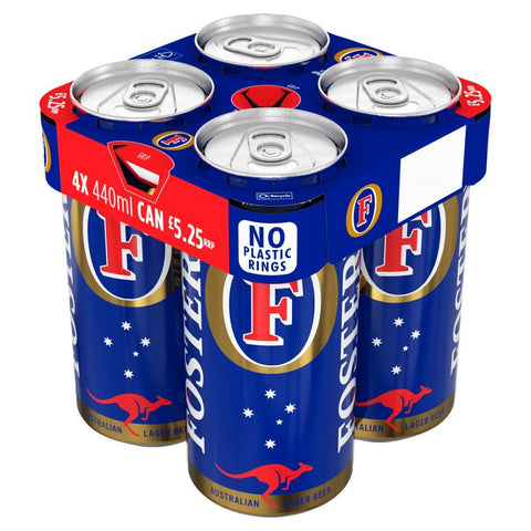 Fosters Lager 440ml Cans PM 5.25 - (Pack of 24) - Washington Vapes Wholesale
