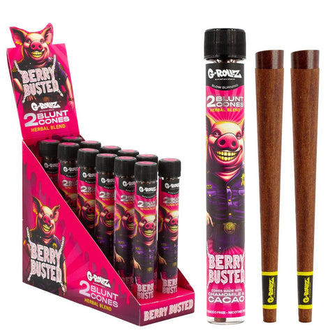 G - Rollz 2x Amsterdam Hemp Pre - Rolled Kingsize Cones - (Pack of 12) - Washington Vapes Wholesale