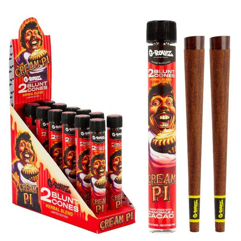 G - Rollz 2x Amsterdam Hemp Pre - Rolled Kingsize Cones - (Pack of 12) - Washington Vapes Wholesale