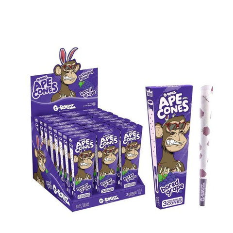 G - Rollz 3x Ape POP Flavored Cones - (Pack of 24) - Washington Vapes Wholesale