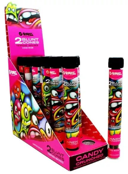 G - Rollz Cheech & Chong Pre - Rolled Kingsize Cones - (Pack of 12) - Washington Vapes Wholesale