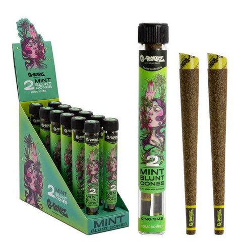 G - Rollz Cheech & Chong Pre - Rolled Kingsize Cones - (Pack of 12) - Washington Vapes Wholesale