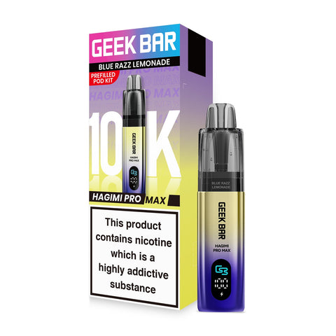 Geek Bar Hagimi 10K Rechargeable Vape Kit - (Pack of 5) - Washington Vapes Wholesale