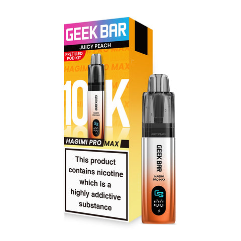Geek Bar Hagimi 10K Rechargeable Vape Kit - (Pack of 5) - Washington Vapes Wholesale