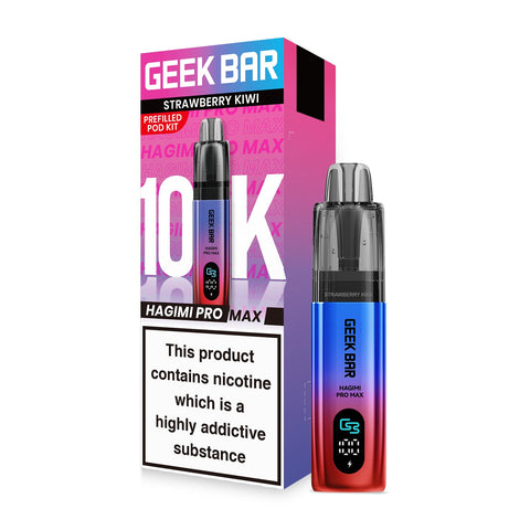 Geek Bar Hagimi 10K Rechargeable Vape Kit - (Pack of 5) - Washington Vapes Wholesale