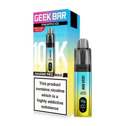 Geek Bar Hagimi 10K Rechargeable Vape Kit - (Pack of 5) - Washington Vapes Wholesale