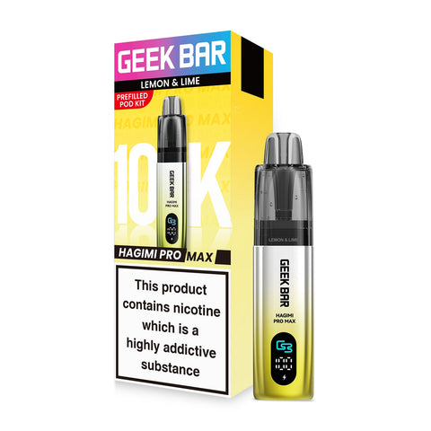 Geek Bar Hagimi 10K Rechargeable Vape Kit - (Pack of 5) - Washington Vapes Wholesale