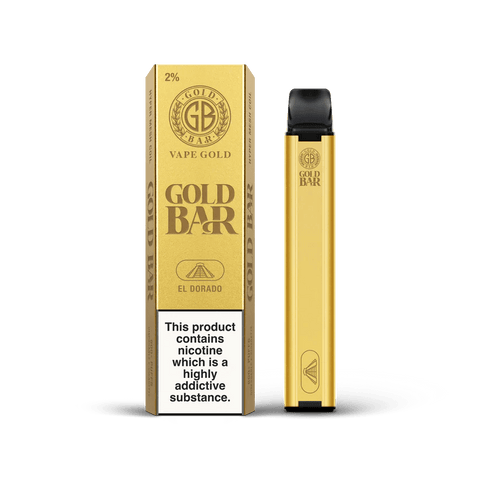 Gold Bar 600 Disposable Vape Pod - (Box of 10) - Washington Vapes Wholesale