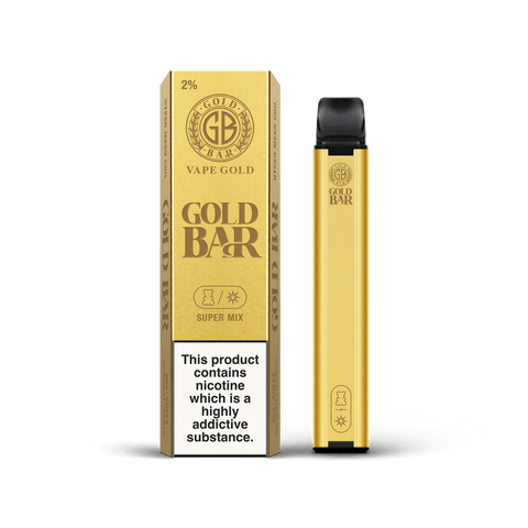 Gold Bar 600 Disposable Vape Pod - (Box of 10) - Washington Vapes Wholesale