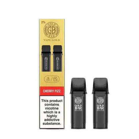 Gold Bar Reload Replacement Pods - (Box of 10) - Washington Vapes Wholesale