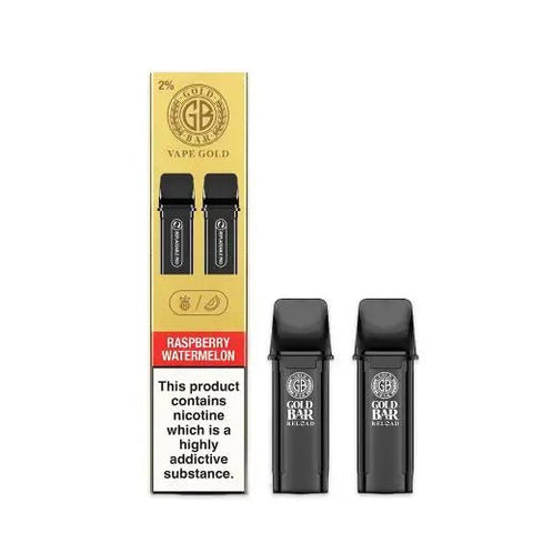 Gold Bar Reload Replacement Pods - (Box of 10) - Washington Vapes Wholesale