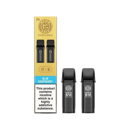 Gold Bar Reload Replacement Pods - (Box of 10) - Washington Vapes Wholesale