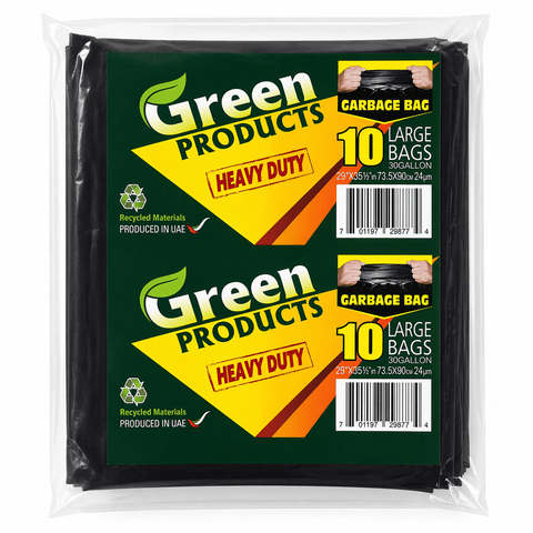 Green Products Heavy Duty Bin Bags - (Pack of 10) - Washington Vapes Wholesale