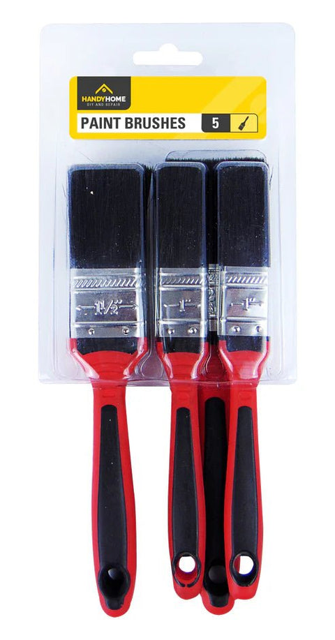 Handy Home Paint Brushes - (Pack of 5) - Washington Vapes Wholesale