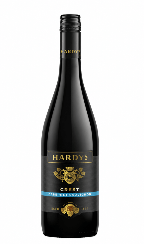 Hardys Crest Cabernet Sauvignon Red Wine 75cl - (6 pack) - Washington Vapes Wholesale