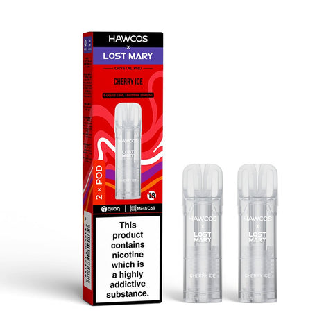 Hawcos x Lost Mary 600 Pro Replacement Pods - (Pack of 10) - Washington Vapes Wholesale