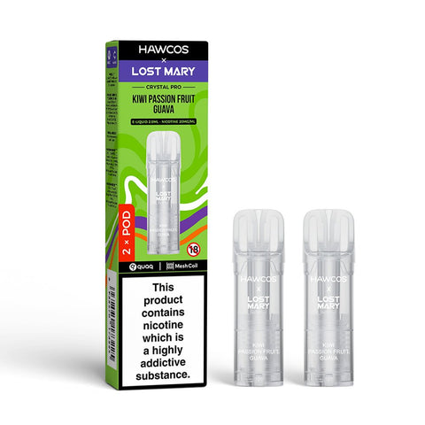 Hawcos x Lost Mary 600 Pro Replacement Pods - (Pack of 10) - Washington Vapes Wholesale