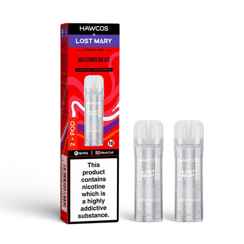 Hawcos x Lost Mary 600 Pro Replacement Pods - (Pack of 10) - Washington Vapes Wholesale