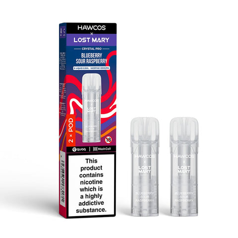 Hawcos x Lost Mary 600 Pro Replacement Pods - (Pack of 10) - Washington Vapes Wholesale