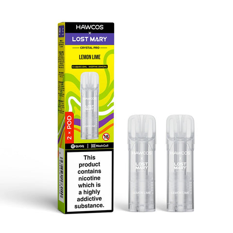 Hawcos x Lost Mary 600 Pro Replacement Pods - (Pack of 10) - Washington Vapes Wholesale