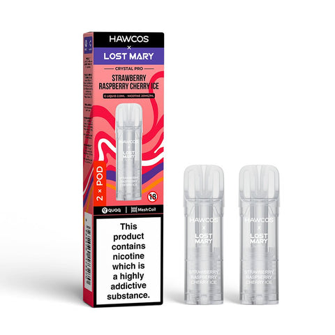 Hawcos x Lost Mary 600 Pro Replacement Pods - (Pack of 10) - Washington Vapes Wholesale