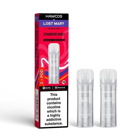 Hawcos x Lost Mary 600 Pro Replacement Pods - (Pack of 10) - Washington Vapes Wholesale