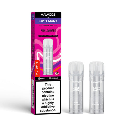 Hawcos x Lost Mary 600 Pro Replacement Pods - (Pack of 10) - Washington Vapes Wholesale
