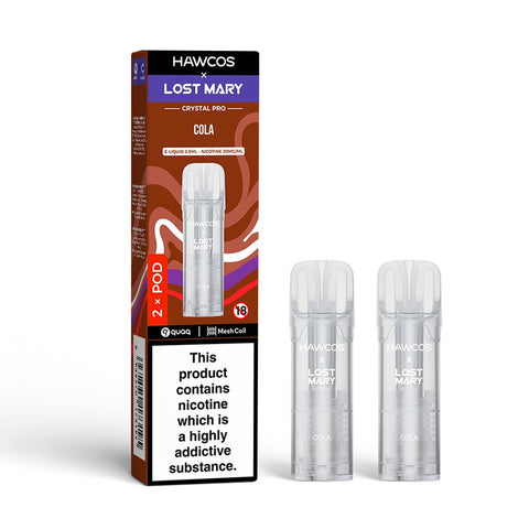 Hawcos x Lost Mary 600 Pro Replacement Pods - (Pack of 10) - Washington Vapes Wholesale