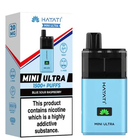 Hayati Mini Ultra 1500 Disposable - (Pack of 5) - Washington Vapes Wholesale