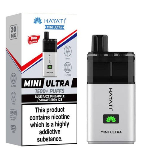 Hayati Mini Ultra 1500 Disposable - (Pack of 5) - Washington Vapes Wholesale