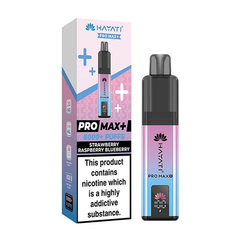 Hayati Pro Max + 6000 Puffs - (Pack of 5) - Washington Vapes Wholesale