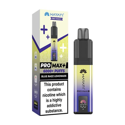 Hayati Pro Max + 6000 Puffs - (Pack of 5) - Washington Vapes Wholesale