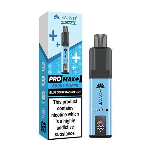 Hayati Pro Max + 6000 Puffs - (Pack of 5) - Washington Vapes Wholesale