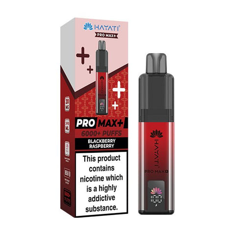 Hayati Pro Max + 6000 Puffs - (Pack of 5) - Washington Vapes Wholesale